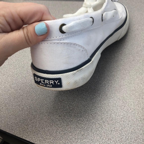 Sperry Topsiders Pier Boat Casuals White - Picture 5 of 5